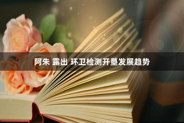 阿朱 露出 环卫检测开垦发展趋势