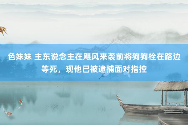 色妹妹 主东说念主在飓风来袭前将狗狗栓在路边等死，现他已被逮捕面对指控
